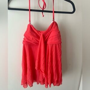 VENUS Red Halter Swim Tankini Top